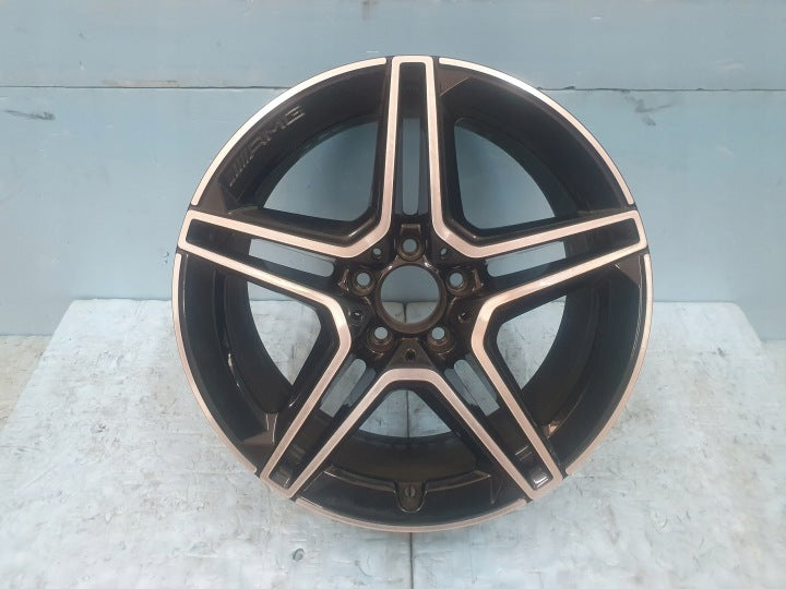 1x Alufelge 18 Zoll 8.5" 5x112 49ET A2054019600 Mercedes-Benz W205 Rim Wheel FEL9522781412er