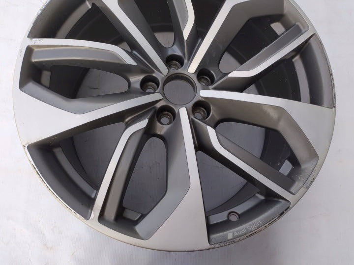 1x Alufelge 20 Zoll 9.0" 5x112 38ET Glanz Silber 4KE601025E Audi E-Tron Etron Mg FEL9102849234ey