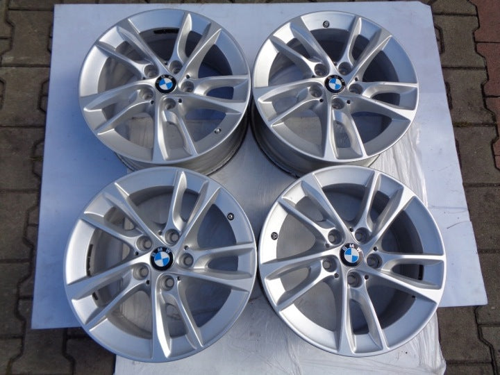 4x Alufelge 16 Zoll 7.0" 5x112 47ET Glanz Silber 6855083 BMW F45 1 F40 F46 FEL5932792694ba