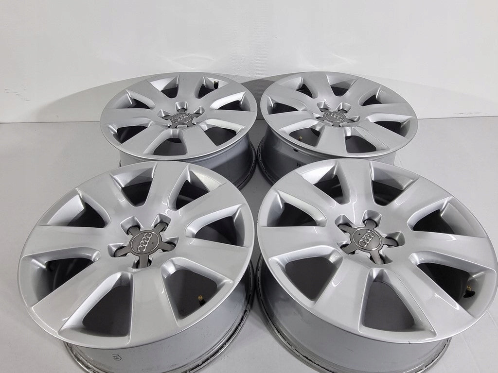 4x Alufelge 18 Zoll 7.5" 5x112 26ET Glanz Silber 4H0601025B Audi Rim Wheel FEL3613789769bi