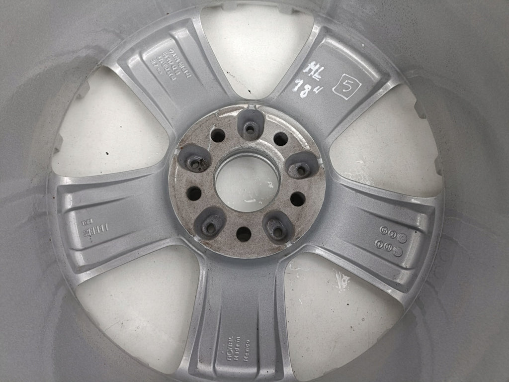 4x Alufelge 18 Zoll 8.0" 5x112 60ET Glanz Silber A1644010302 Mercedes-Benz W164 FEL4161623129zu