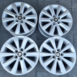 4x Alufelge 15 Zoll 5.5