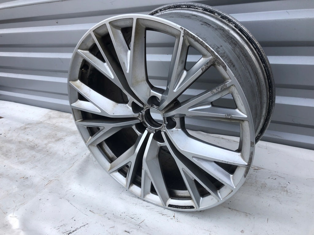 1x Alufelge 20 Zoll 9.0" 5x112 37ET Glanz Silber 4G8601025AT Audi A7 Rim Wheel FEL9158024159zr