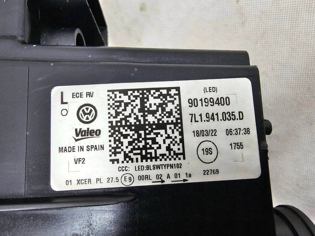 Frontscheinwerfer VW 7L1941035D Links Scheinwerfer Headlight SCH4042801070wn