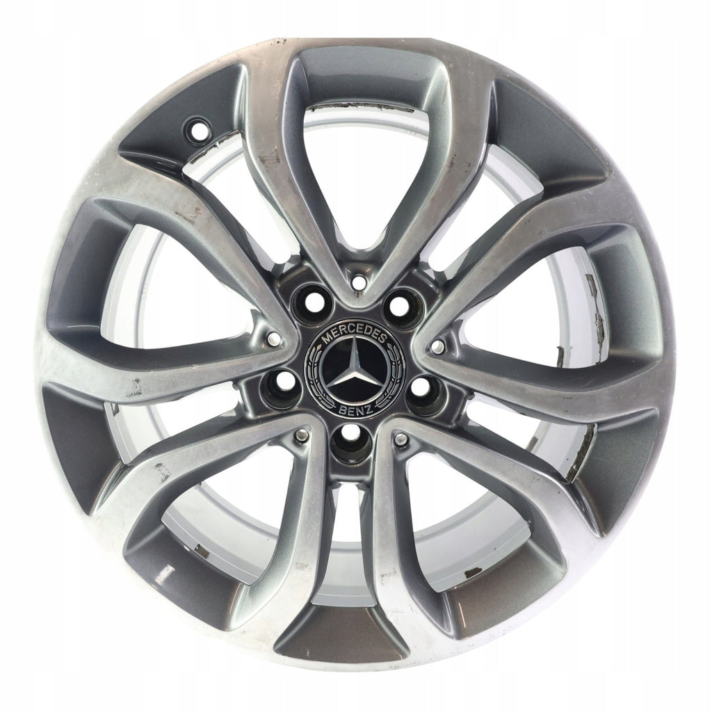 1x Alufelge 17 Zoll 8.0" 5x112 A2054013900 Mercedes-Benz W205 Rim Wheel FEL6017444835ts