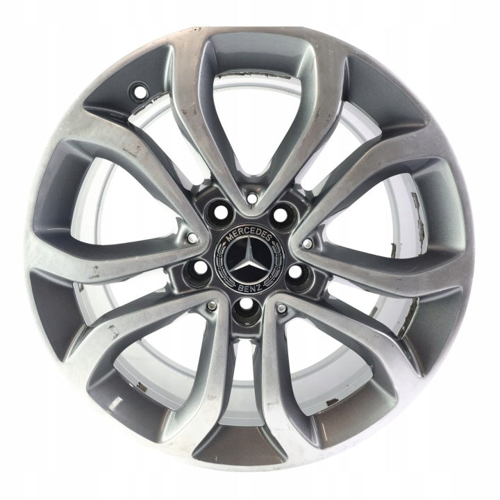 1x Alufelge 17 Zoll 8.0" 5x112 A2054013900 Mercedes-Benz W205 Rim Wheel FEL6017444835ts