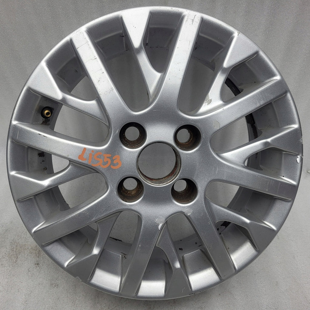 1x Alufelge 14 Zoll 4.5" 4x100 39ET Glanz Silber TD320-80268 Toyota Aygo FEL6591834265yf
