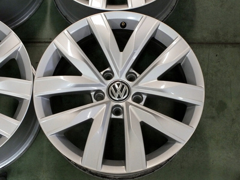 4x Alufelge 17 Zoll 7.0" 5x112 38ET Glanz Silber 3G8601025 VW Arteon Rim Wheel FEL7597023084ku
