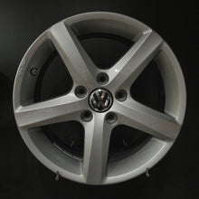 Laden Sie das Bild in den Galerie-Viewer, 4x Alufelge 16 Zoll 6.5" 5x112 42ET Glanz Silber 3AA071496 VW Passat Jetta FEL5743036158ps