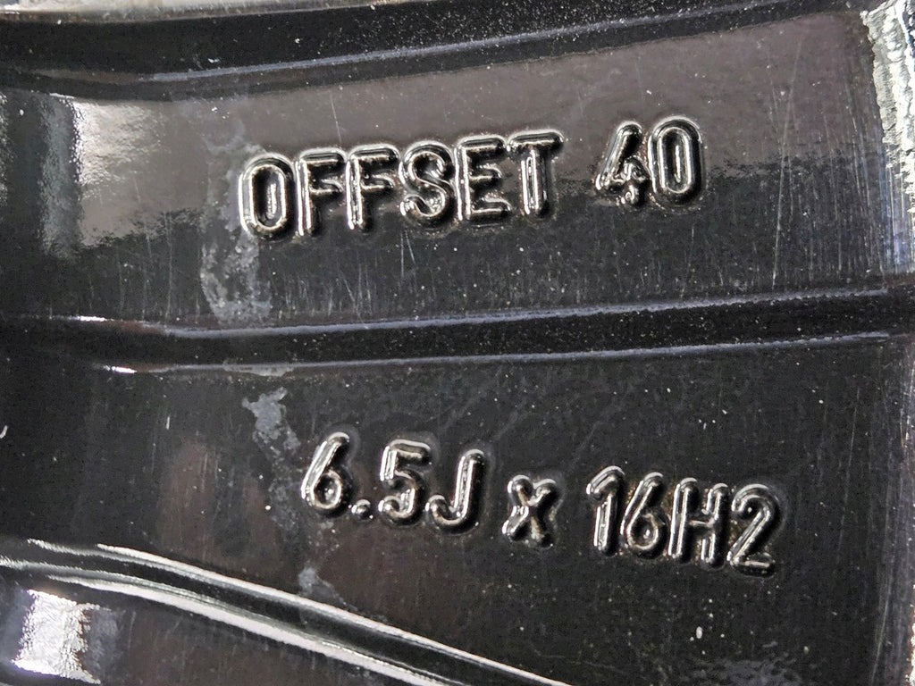 1x Alufelge 16 Zoll 6.5" 5x114.3 40ET 52910CR200 Kia Carens Rim Wheel