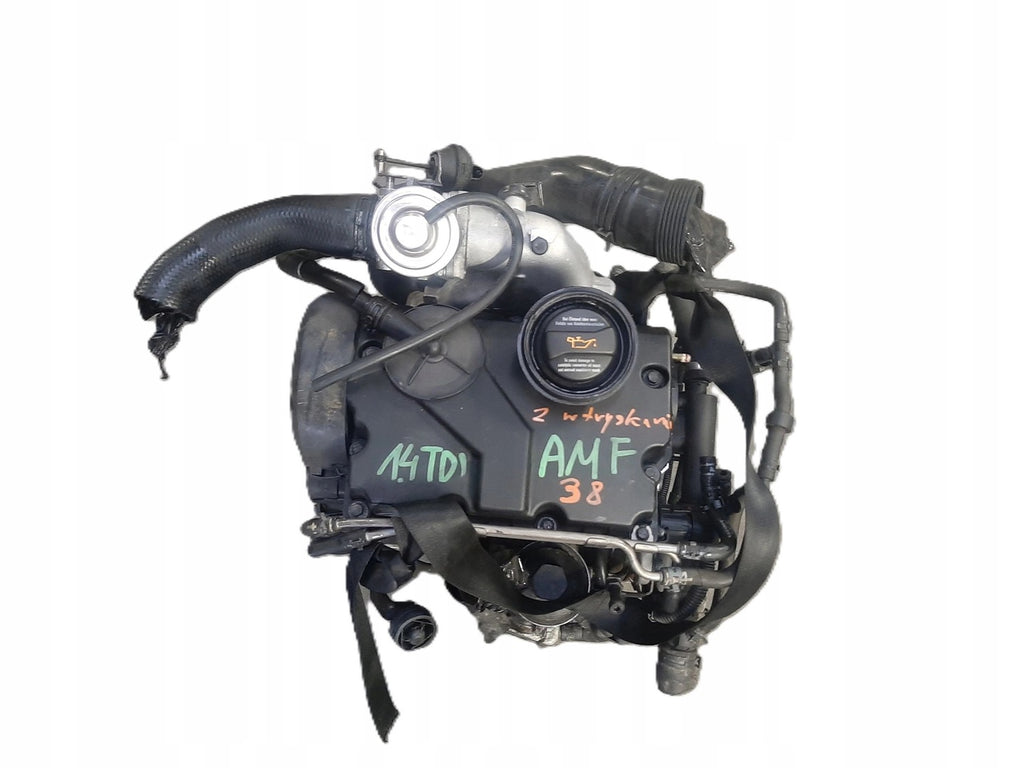 Motor VW Polo BNV 1.4 TDI 80PS 59kW 158TKm 2001 Diesel Engine Komplett