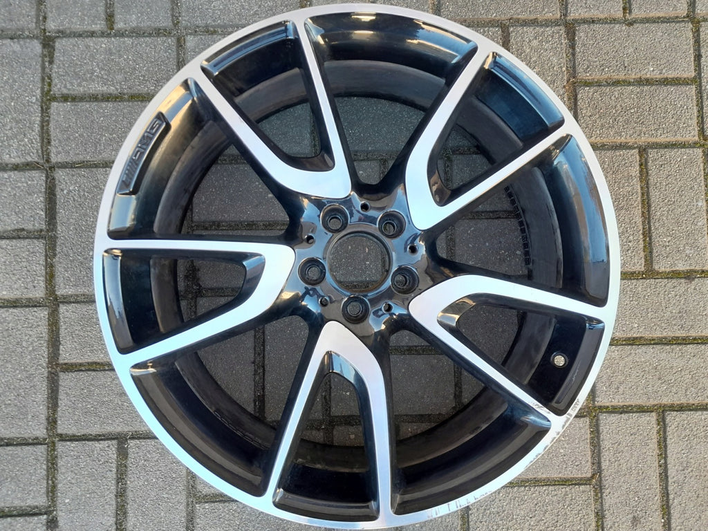 1x Alufelge 21 Zoll 8.5" 5x112 40ET Glanz A2534012000 Mercedes-Benz Glc Amg FEL2824326767ew