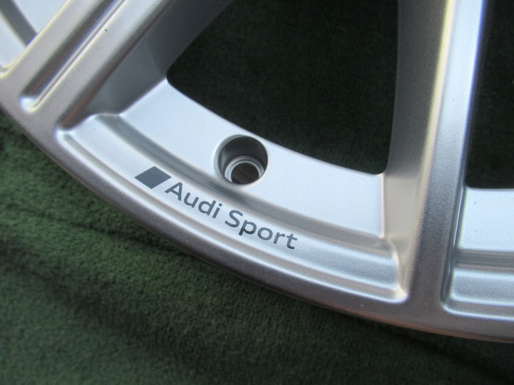 1x Alufelge 18 Zoll 8.5" 5x112 46ET 8Y0601025M Audi A3 Rim Wheel FEL9046495484wv