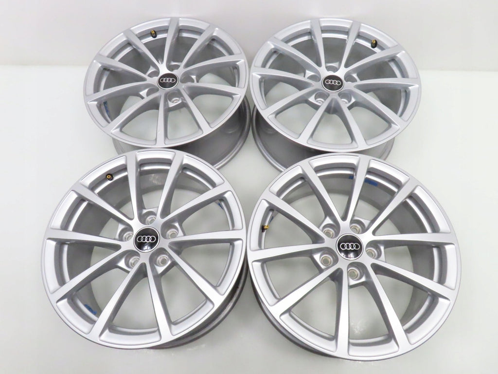4x Alufelge 17 Zoll 7.5" 5x112 36ET Glanz Silber 4K0601025 Audi C7 A4 B8 FEL4339468609fv