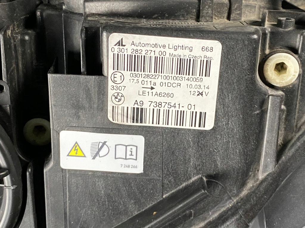 Frontscheinwerfer BMW F32 7387541-01 Xenon Links Scheinwerfer Headlight