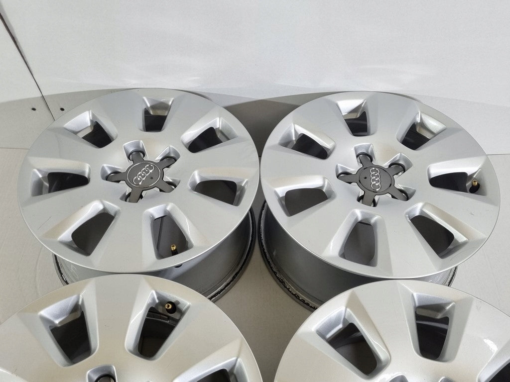4x Alufelge 16 Zoll 7.5" 5x112 37ET Glanz Silber 4G0601025 Audi Rim Wheel FEL5117875137xc