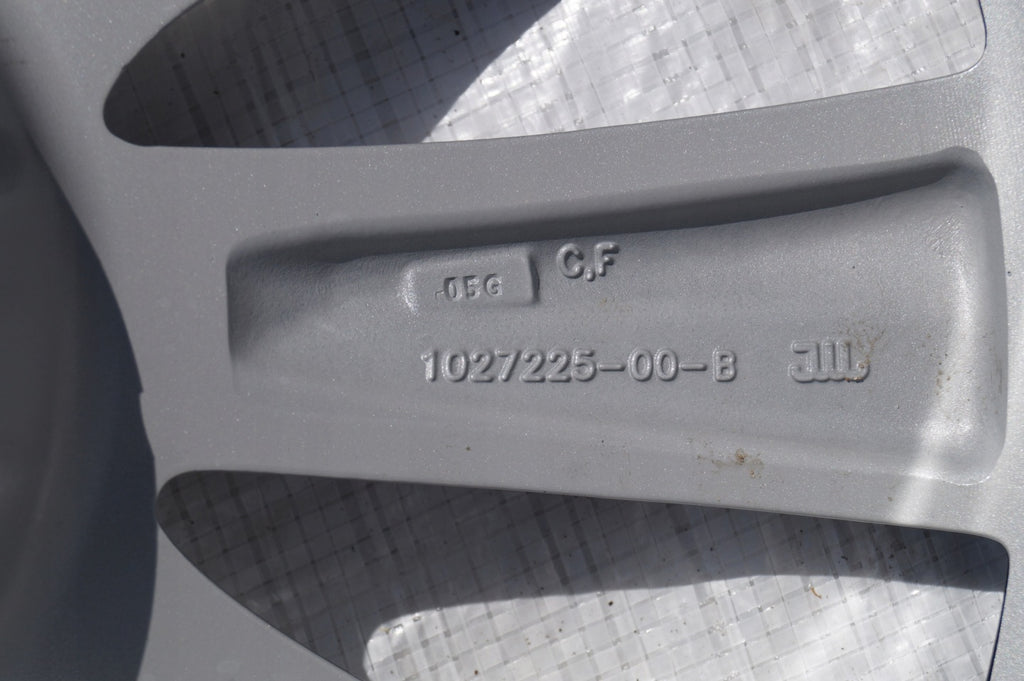 1x Alufelge 20 Zoll 10.0" 5x120 35ET Silber 1027225-00-B Tesla Model X Rim Wheel FEL7312587332zp