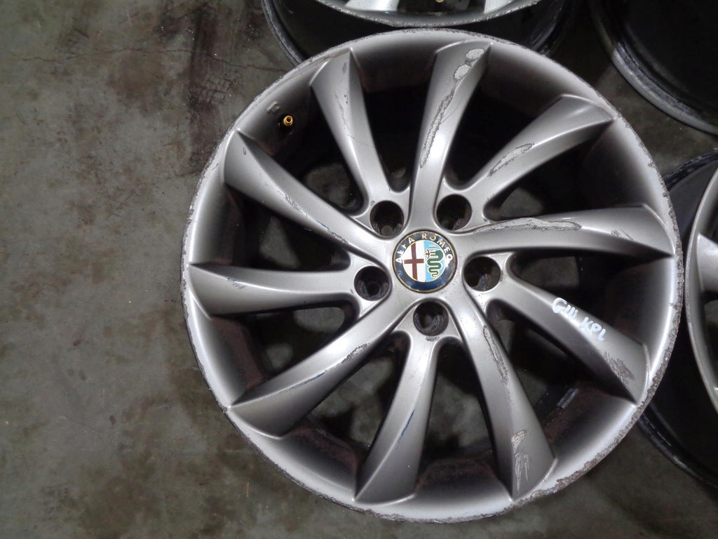4x Alufelge 17 Zoll 7.5" 5x110 41ET Glanz Grau 156093271 Alfa Romeo Giulietta FEL8700192446vb