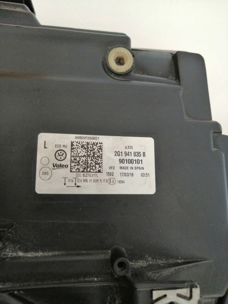 Frontscheinwerfer VW Polo 2G1941035B LED Links Scheinwerfer Headlight SCH6260803938ex