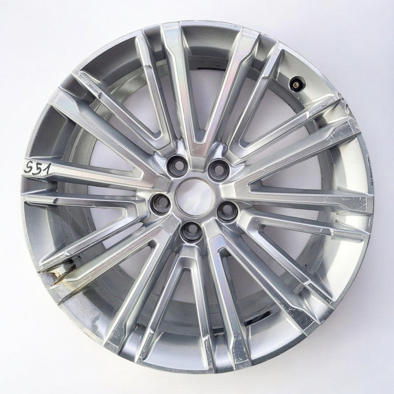 1x Alufelge 19 Zoll 8.5" 5x112 40ET Glanz Silber 8W0601025BE Audi A4 B9