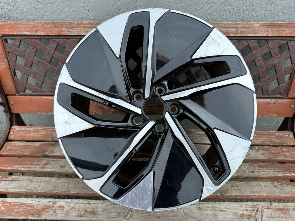1x Alufelge 19 Zoll 8.0" 5x112 45ET Glanz Schwarz 11A601025M VW Id.4 Rim Wheel FEL4161967675gp