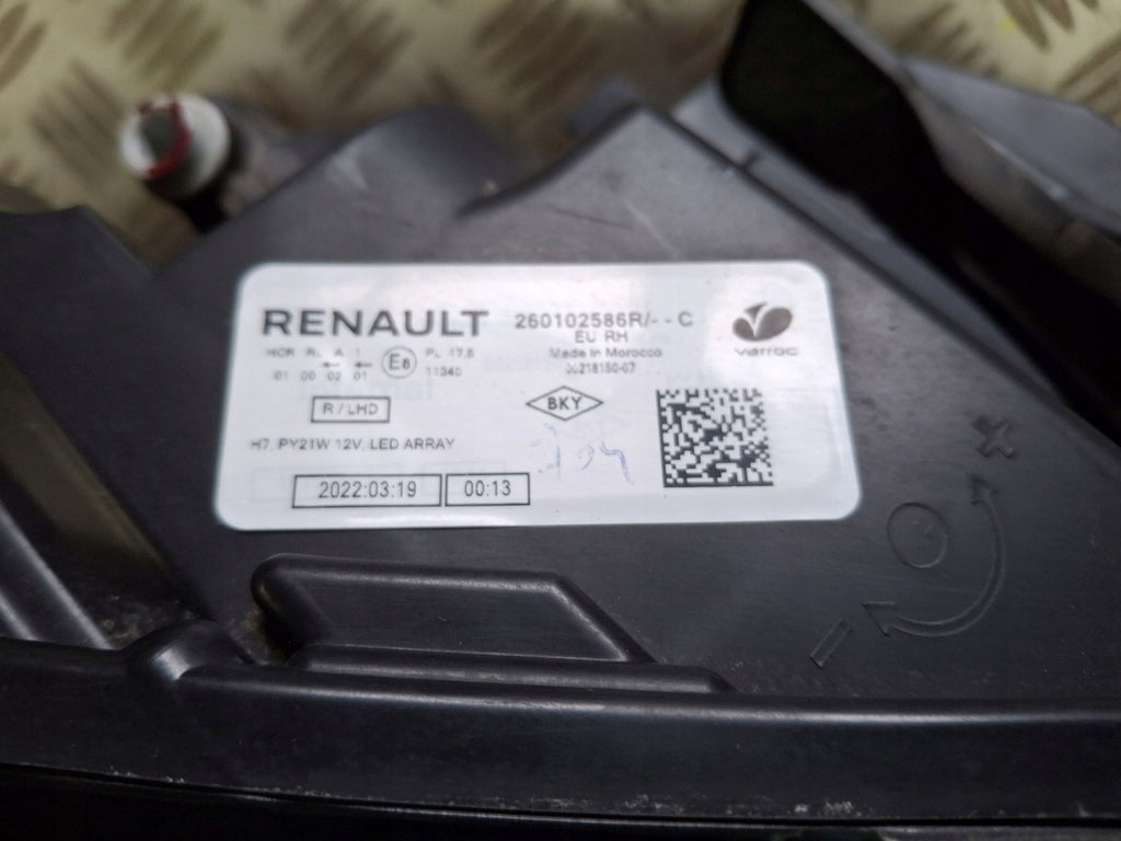 Frontscheinwerfer Dacia Sandero III 260102586R Rechts Scheinwerfer Headlight SCH3213032767zu