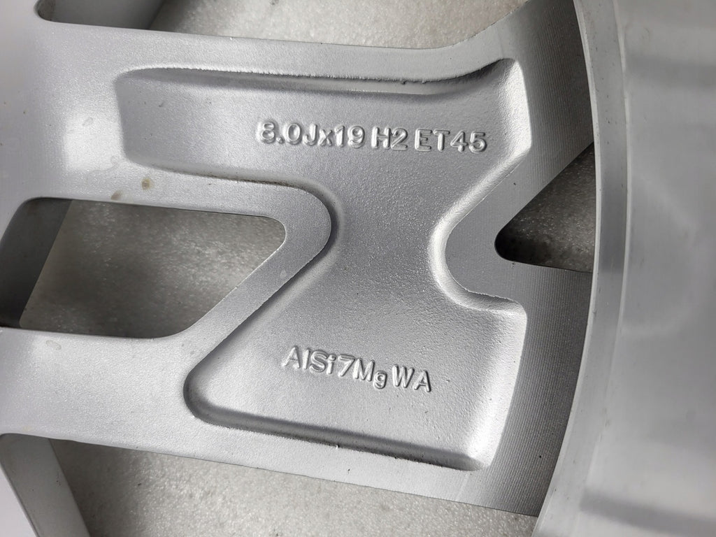 1x Alufelge 19 Zoll 8.0" 5x112 45ET Matt Silber 57A601025AE Skoda Enyaq Iv FEL2835929583hy
