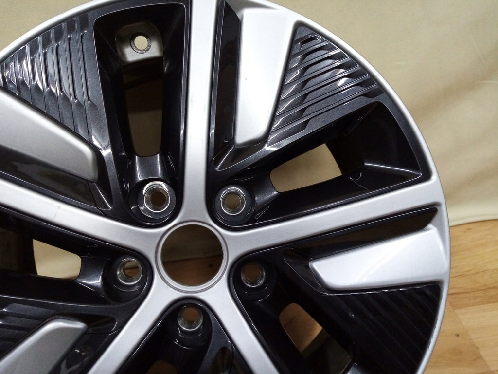 1x Alufelge 16 Zoll 6.5" 5x114.3 45ET Glanz Graphit 52910-G5500 Kia Niro Mg