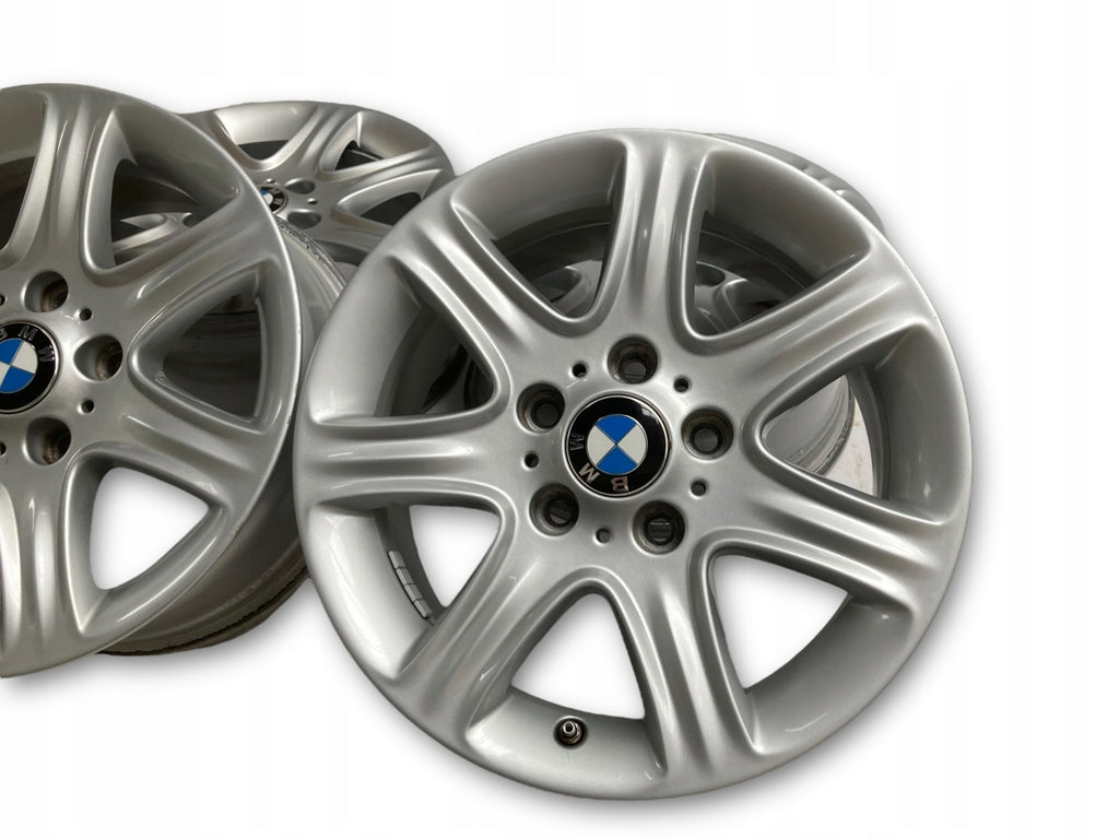 4x Alufelge 16 Zoll 7.0" 5x120 40ET Silber BMW 1 F21 F20 Rim Wheel FEL1078525125uh