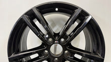 Laden Sie das Bild in den Galerie-Viewer, 1x Alufelge 18 Zoll 7.5" 5x120 45ET Glanz Schwarz 8074185 BMW 1 Rim Wheel FEL6129927259wp