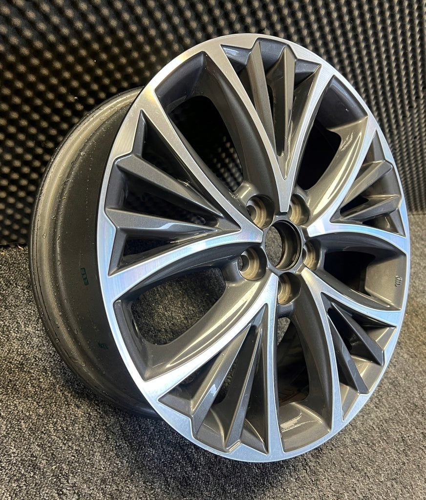 1x Alufelge 17 Zoll 6.5" 5x114.3 50ET Toyota Yaris Rim Wheel FEL2830836556su
