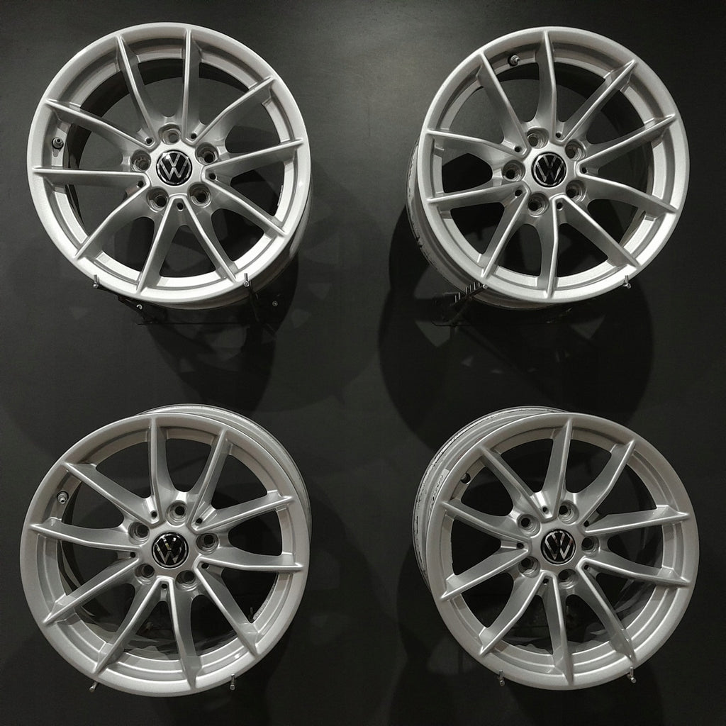 4x Alufelge 16 Zoll 6.5" 5x112 22ET 6876921-F605263 Audi I Rim Wheel FEL4859831547bh