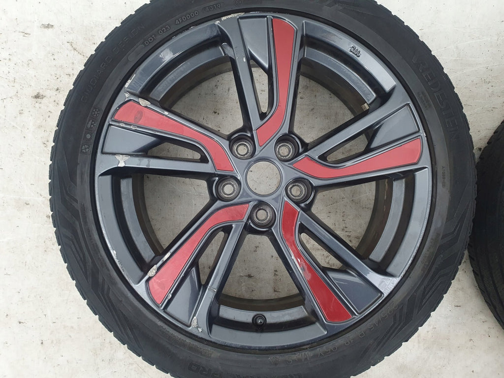 1x Alufelge 18 Zoll 7.0" 5x114.3 47ET 40300BV80B Nissan Juke F15 Rim Wheel FEL6305114549np