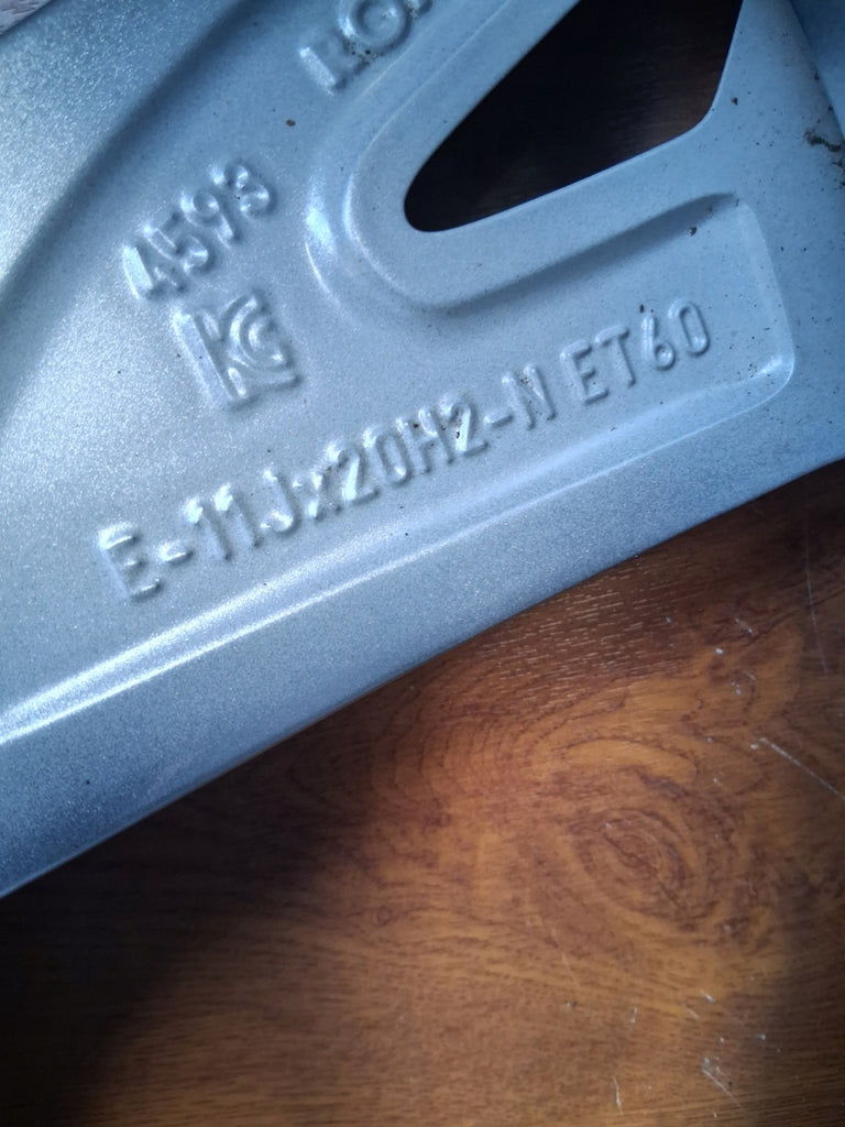 1x Alufelge 20 Zoll 11.0" 5x130 60ET Glanz Graphit 4J3601025AM Audi E-Tron Gt FEL3056224792cb