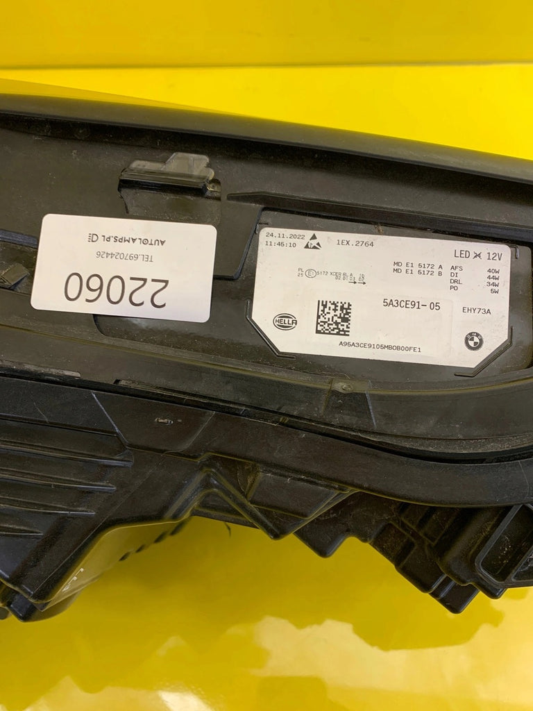 Frontscheinwerfer BMW IX I20 5A3CE91-05 LED Links Scheinwerfer Headlight SCH2332285305yy