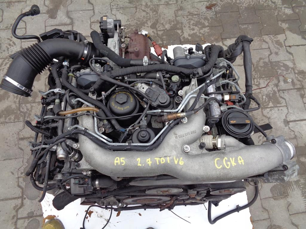 Motor Audi A4 B8 CGKA 2.7 TDI 190PS 140kW 78TKm Diesel Engine Komplett