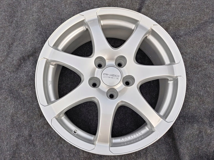 1x Alufelge 17 Zoll 7.5" 5x120 38ET Glanz Silber Rim Wheel FEL3600529138qr