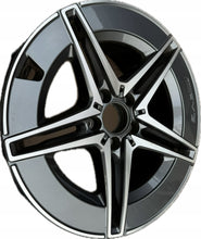 Laden Sie das Bild in den Galerie-Viewer, 1x Alufelge 18 Zoll 8.5&quot; 5x112 52ET Glanz Schwarz A2064011800 Mercedes-Benz