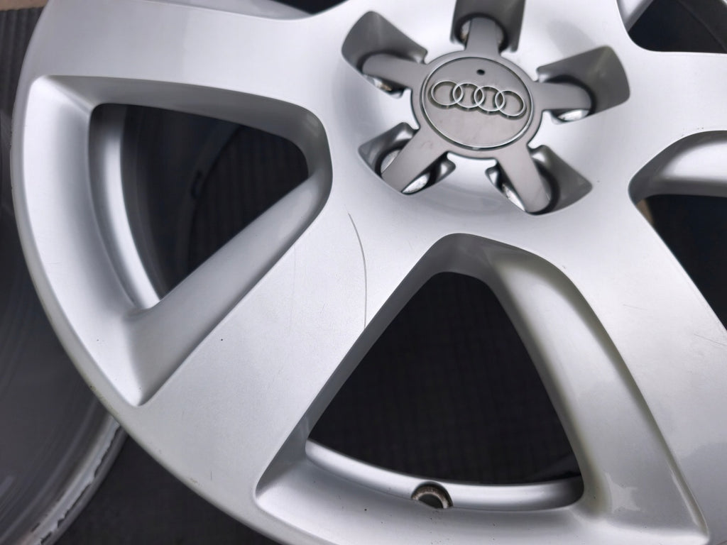 4x Alufelge 17 Zoll 8.0" 5x112 39ET Glanz Silber 4G0601025BK Audi C7 B8 FEL1555414318aa