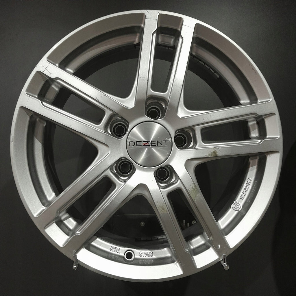 4x Alufelge 16 Zoll 6.5" 5x112 44ET Silber Seat Leon Golf VII Ii Rim Wheel FEL2680749888sy