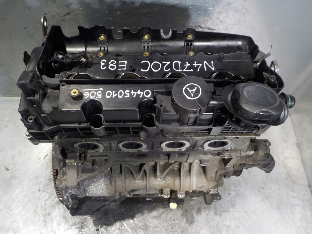 Motor BMW X3 E83 N47D20C 2.0 177PS 2010 Diesel Engine Unkomplett