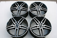 Laden Sie das Bild in den Galerie-Viewer, 4x Alufelge 18 Zoll 7.5" 5x112 52ET Glanz Schwarz A2134012100 Mercedes-Benz Vito FEL5076521954xz