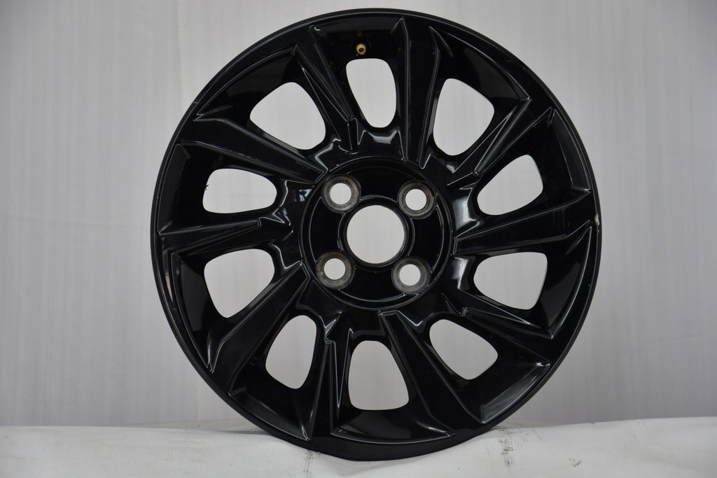 1x Alufelge 15 Zoll 4.5" 4x100 35ET Glanz Schwarz PW457-0H008 Toyota Rim Wheel FEL5900664106mz
