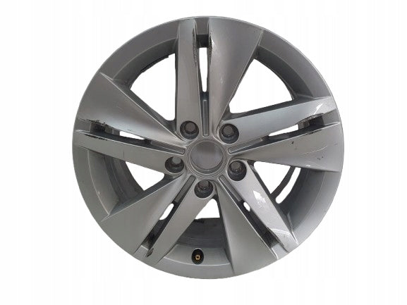 1x Alufelge 16 Zoll 7.0" 5x112 48ET Glanz Silber 5H0601025 VW Rim Wheel FEL2181576646op