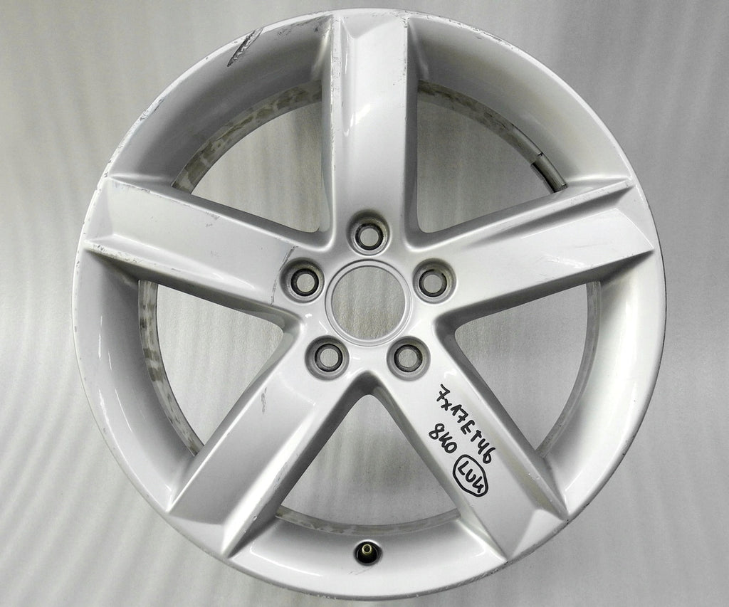 1x Alufelge 17 Zoll 7.0" 5x112 46ET Glanz Silber 8K0071497 Audi A4 Rim Wheel