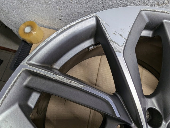1x Alufelge 20 Zoll 9.0" 5x112 38ET Glanz Graphit 4KE601025E Audi E-Tron Mg FEL9194241825ti