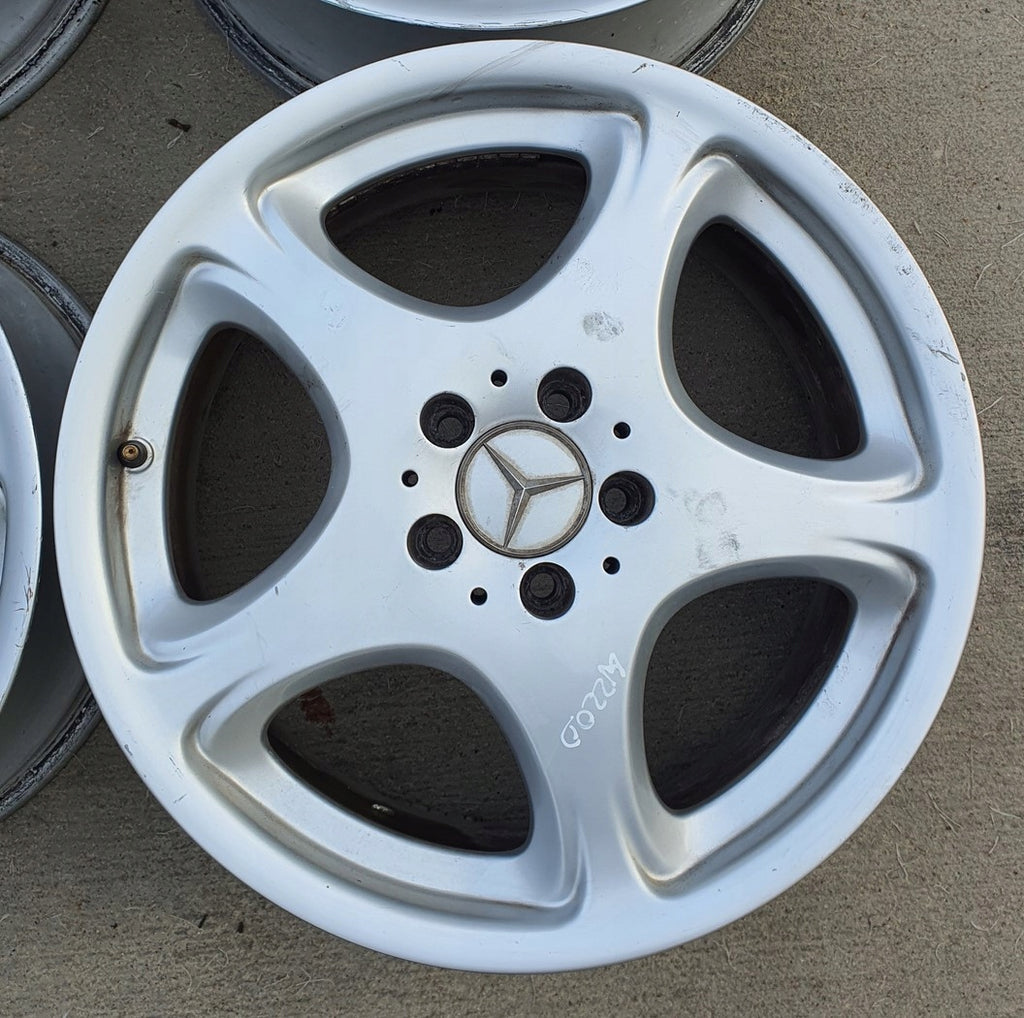 4x Alufelge 18 Zoll 8.0" 5x112 44ET 2204010302 Mercedes-Benz W220 Rim Wheel FEL7608526791tz