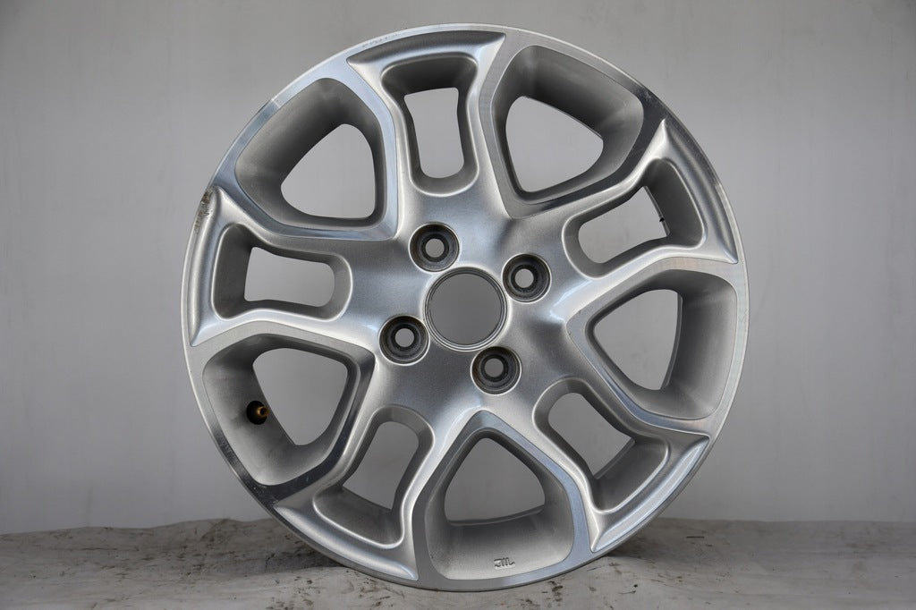 1x Alufelge 15 Zoll 5.5" 4x100 52ET Glanz Silber 529101Y200 Kia Picanto FEL3993710482tg