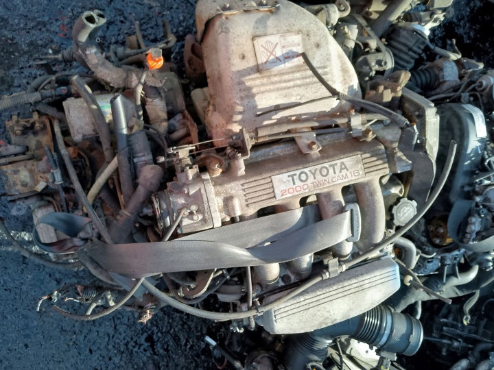 Motor Toyota Mr2 3S-GE 2.0 156PS Benzin Engine Unkomplett MOT9684007306na