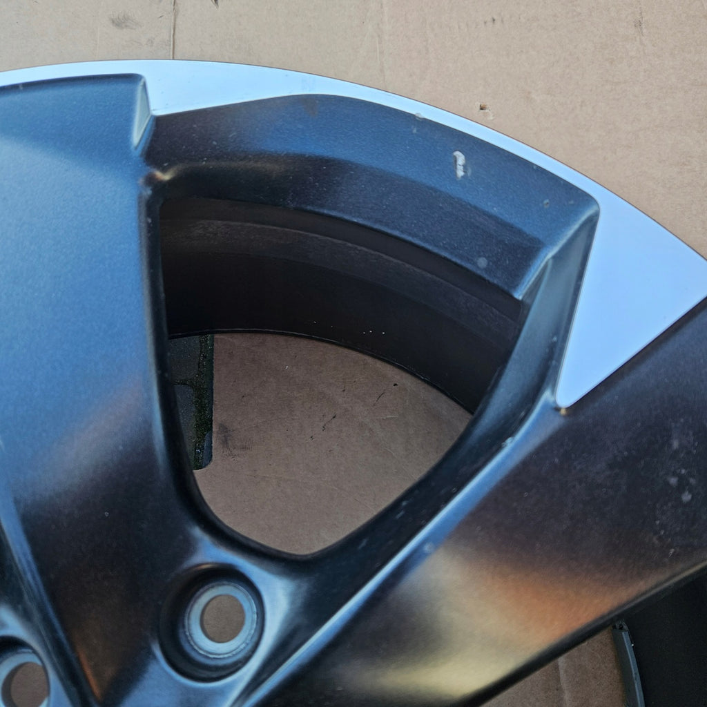 1x Alufelge 18 Zoll 7.5" 5x112 46ET Glanz Schwarz 5FA601025H Cupra Leon FEL7505441186kk